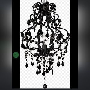 Ina Lane Black Chandelier